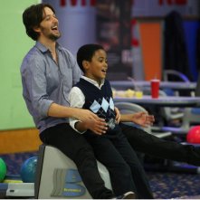 Silvio Muccino e Michael Rainey, protagonisti del film Un altro mondo