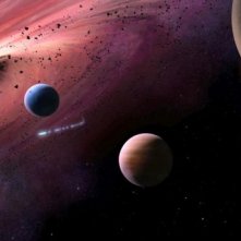 Una immagine del pianeta di origine di Megamind