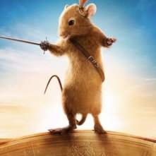 Il topolino Reepicheep nel fantasy Le cronache di Narnia: Il viaggio del veliero