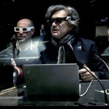 Wim Wenders Accanto Al Supervisor 3D Francois Garnier Sul Set Di Pina 186699