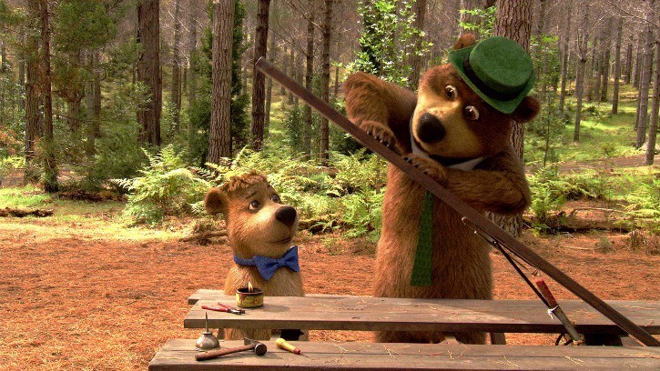 Bubu E Yoghi In Una Scena Del Film Yogi Bear 3D 186901