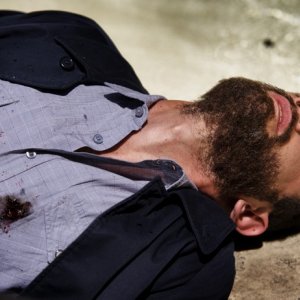 Il Freddo (Vinicio Marchioni) nell'ultima immagine di Romanzo Criminale 2