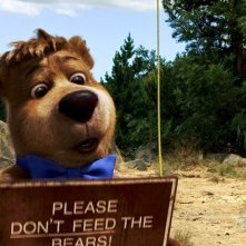 Il piccolo Bubu in una scena del film Yogi Bear 3D