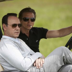 Jack (Kevin Spacey) col suo braccio destro (Barry Pepper) nel film Casino Jack