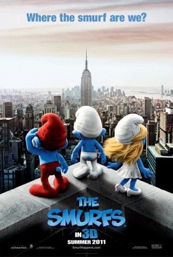 Primo Teaser Poster Per The Smurfs I Puffi 186875
