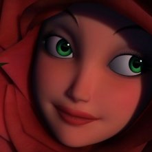 Un primo piano di La Rosa nella serie Il Piccolo Principe