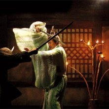 Una scena del dramma cinese Sacrifice