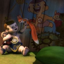 Una scena della serie animata Il Piccolo Principe