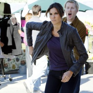 Kensi Blye (Daniela Ruah) e Lance Talbot (David Hoflin) nell'episodio Disorder di NCIS: Los Angeles