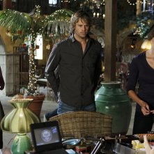 Renée Felice Smith, Eric Christian Olsen e Daniela Ruah nell'episodio Disorder di NCIS: Los Angeles
