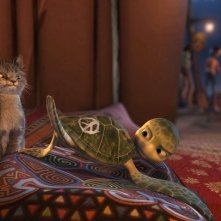 Fluffy incontra Sammy nel film Le avventure di Sammy - Il passaggio segreto