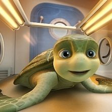 Il grazioso tartarughino protagonista del film d'animazione Le avventure di Sammy - Il passaggio segreto