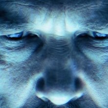 Primissimo piano di Jeff Bridges dal film Tron Legacy