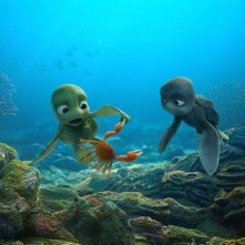 Sammy con Shelly nel film Le avventure di Sammy - Il passaggio segreto