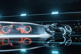 Un'immagine tratta dal film Tron Legacy
