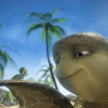 Una intensa immagine dal film d'animazione Le avventure di Sammy - Il passaggio segreto