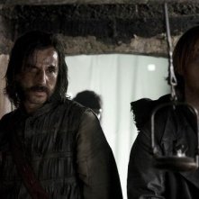 Santi Millán in una scena di Bruc: El Desafío