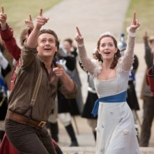 Jason Segel Ed Emily Blunt In Una Scena De I Fantastici Viaggi Di Gulliver In 3D 187490