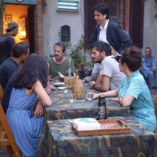 Rocco Papaleo in una scena della commedia Che bella giornata