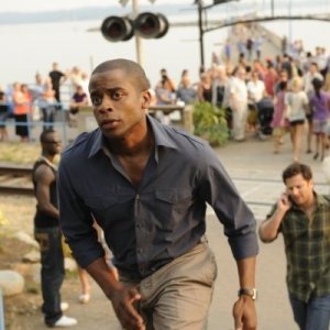 Dulé Hill e James Roday nell'episodio One, Maybe Two, Ways Out di Psych