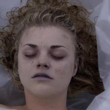 Un'immagine tratta dall'episodio Dual Spires di Pych, omaggio a Twin Peaks