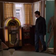 Un momento dell'episodio Dual Spires di Pych, omaggio a Twin Peaks