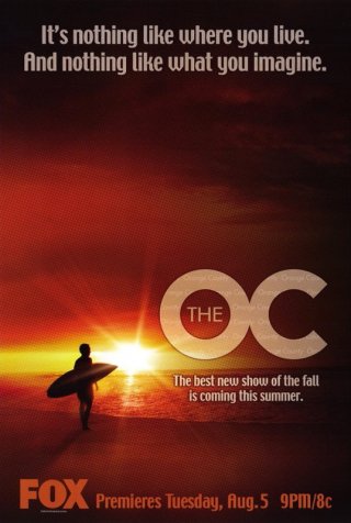 Un poster ufficiale per la prima stagione di The O.C.