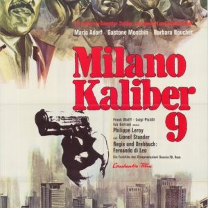 Locandina tedesca del film Milano calibro 9