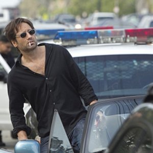 David Duchovny nell'episodio Exile on Main St., premiere della stagione 4 di Californication