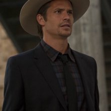 Timothy Olyphant nell'episodio The Lord of War and Thunder di Justified
