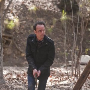 Walton Goggins in una scena dell'episodio Bulletville di Justified