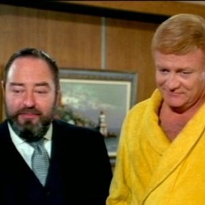 Sebastian Cabot e Brian Keith nella serie Tre nipoti e un maggiordomo