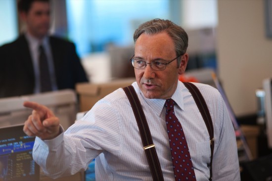 Kevin Spacey in una scena di Margin Call