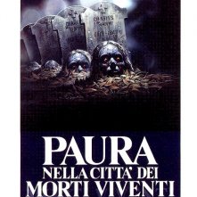 Locandina italiana del film Paura nella città dei morti viventi