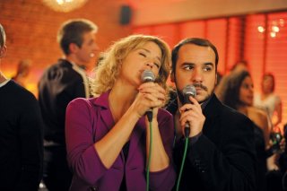 François-Xavier Demaison e Virginie Efira, protagonisti de La chance de ma vie