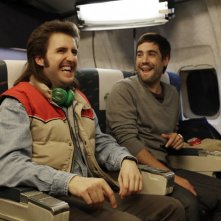 Julián López  con Unax Ugalde in una scena del film No controles