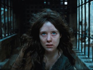 Primo piano di Claire Foy dal film Season of the Witch