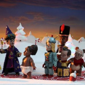 Un momento dell'episodio Abed's Uncontrollable Christmas di Community