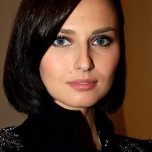 Anna Safroncik a Milano in occasione di una sfilata di Silvian Heach