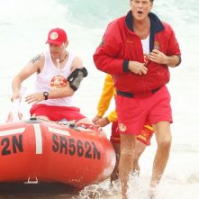 David Hasselhoff in spiaggia per promuovere il nuovo 'Splice Real Fruit' a Bondi Beach, il 3 gennaio 2011 a Sydney
