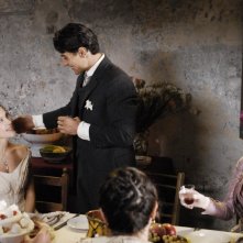 Gabriella Pession, Giuseppe Zeno e Francesca Cavallin nella serie TV Rossella