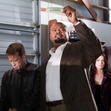 Mark Valley e Chi McBride nell'episodio Dead Head di Human Target