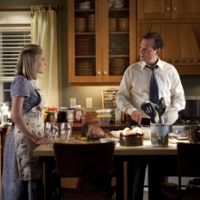 Chloe Sevigny e Bill Paxton in una scena della stagione 5 di Big Love