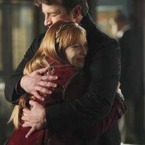 Nathan Fillion e Molly Quinn nell'episodio Last Call di Castle