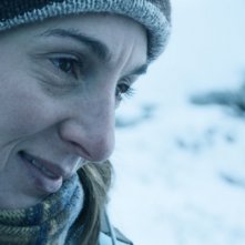 Un primo piano di Marte Magnusdotter in Fjellet (The Mountain)