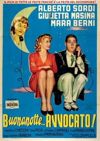 Locandina del film Buonanotte... avvocato! ( 1955 )