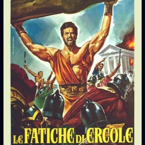 Locandina italiana del film Le fatiche di Ercole