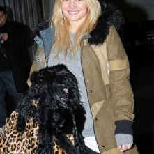 Jessica Simpson arriva al JFK Airport