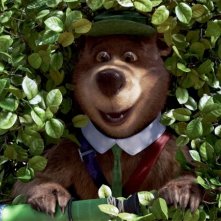 Yoghi in agguato per il bene nel film Yogi Bear 3D