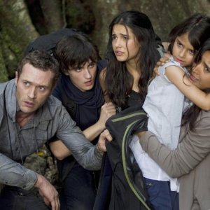 La famiglia Shannon nel pilot della serie Terra Nova